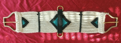 Visalia Buckaroo Mohair Bauchgurt -Cinch-